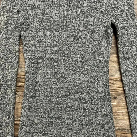 Abercrombie & Fitch Gray Long Sleeve Crew Neck Dress - Picture 3 of 7